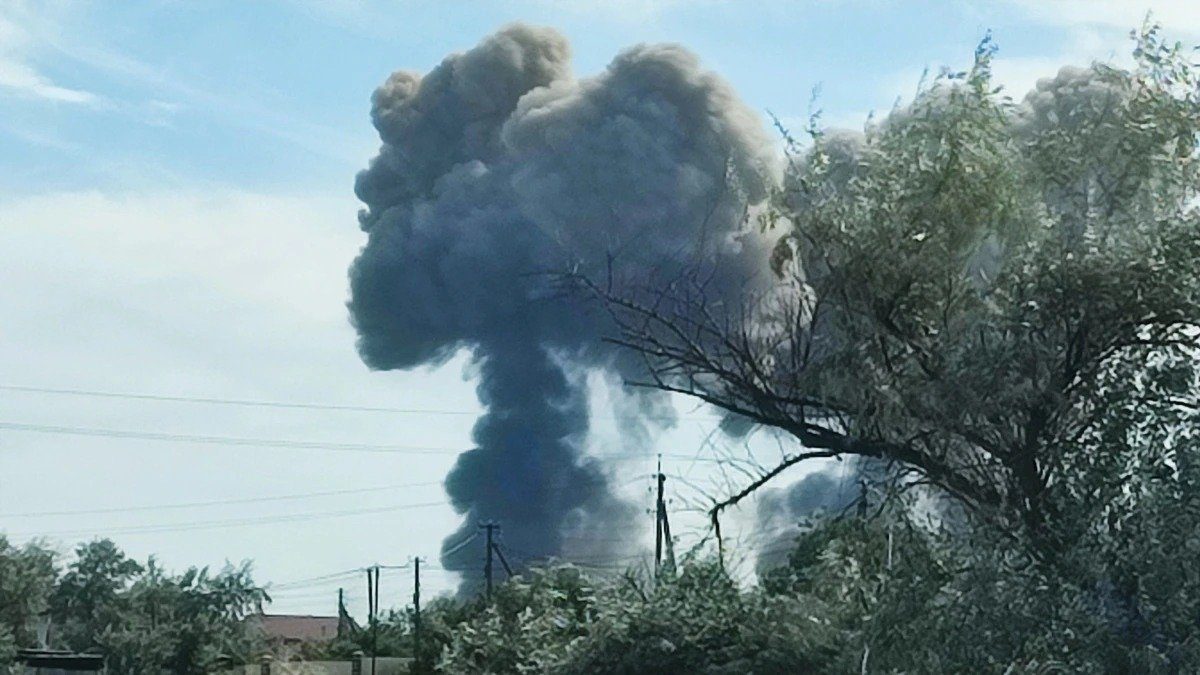 У Криму пролунала серія потужних вибухів: що відомо ➤ Buzzday.info