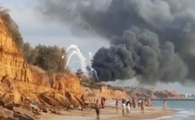 Пожар в аэропорту Бельбек: появились подробности ➤ Buzzday.info