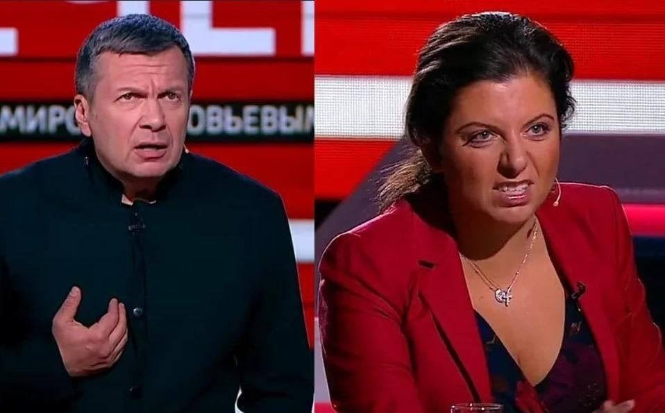 «Два ідіоти»: Соловйова і Симоньян зганьбили перед усіма в Росії ➤ Buzzday.info