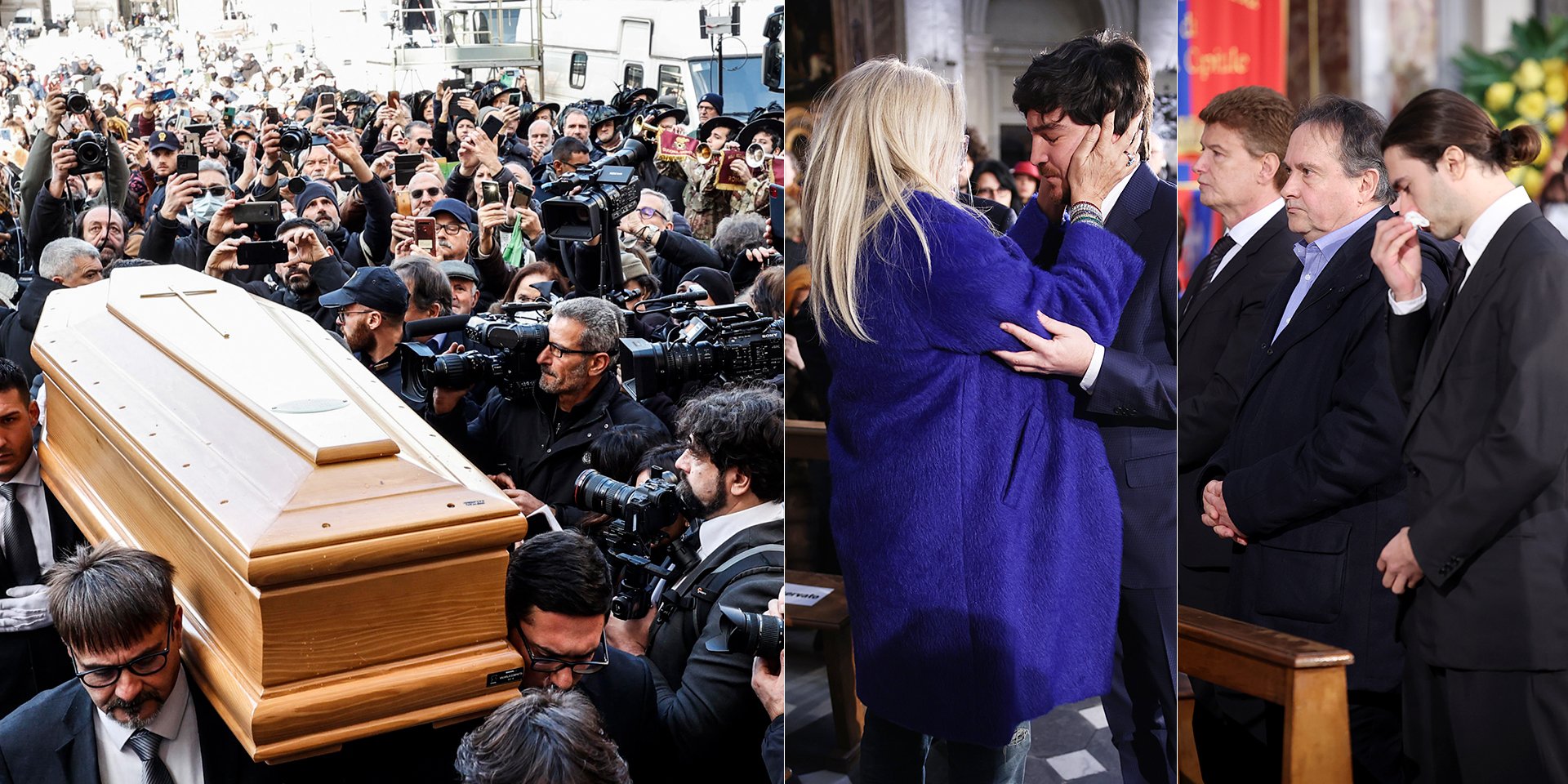 Funerali Gina Lollobrigida: folla e applausi per l’addio alla diva. In chiesa c’è anche Andrea Piazzolla ➤ Buzzday.info