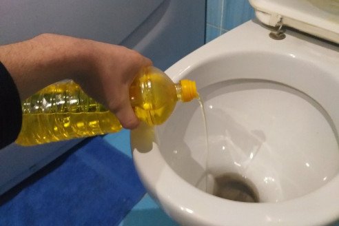 De ce se toarnă ulei de floarea soarelui în toaletă: minunați-vă de efect ➤ Buzzday.info