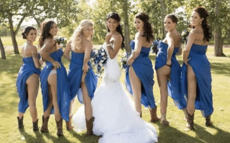 Uah ! Les cinq photos de mariage les plus suggestives ➤ Buzzday.info