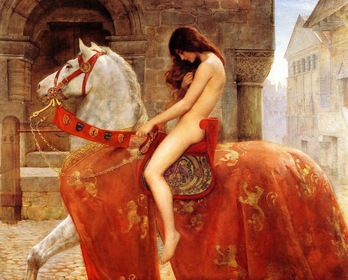 The naked truth about Lady Godiva and her naked ride to help the poor ➤ Buzzday.info