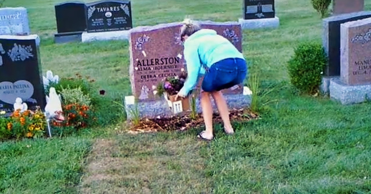 FLOWERS DISAPPEAR ON HIS SON’S GRAVE, SO THE FATHER HIDES THE CAMERA ➤ Buzzday.info