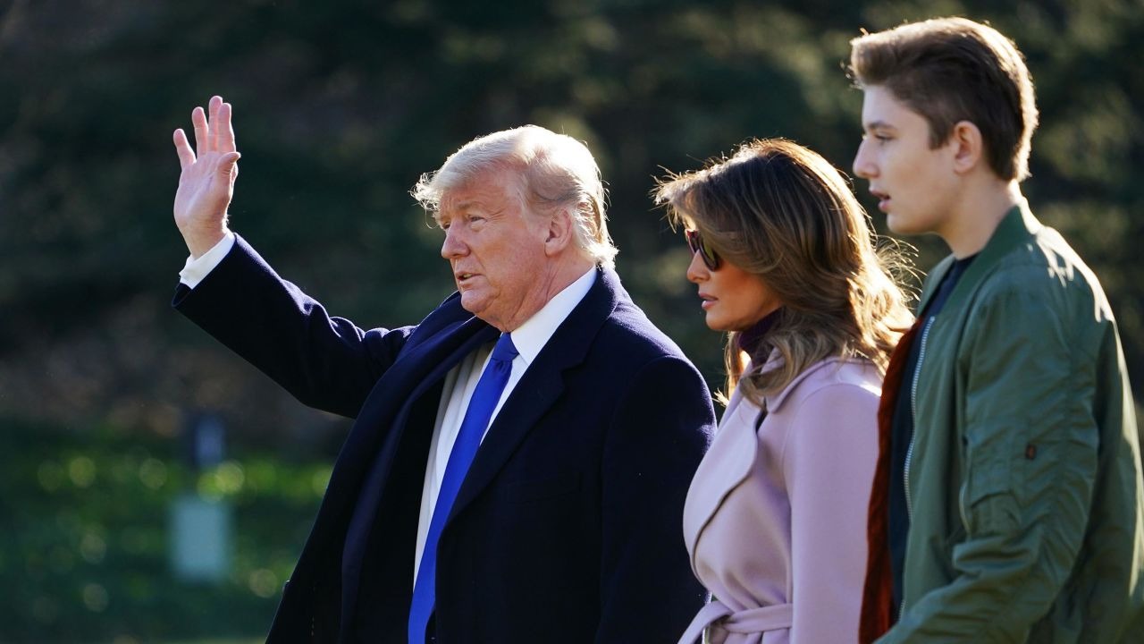 What growth disorder does Barron Trump suffer from?