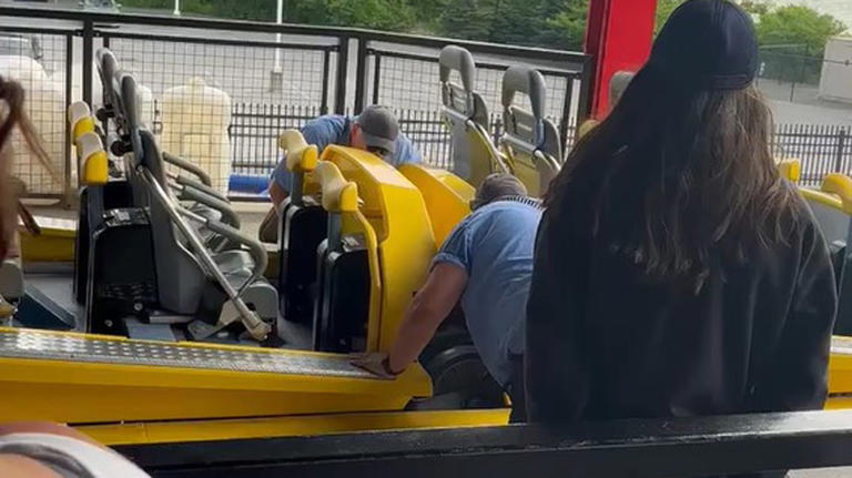 “Wild ride” at Cedar Point amusement park in Ohio as guests discover an extra free roller coaster passenger