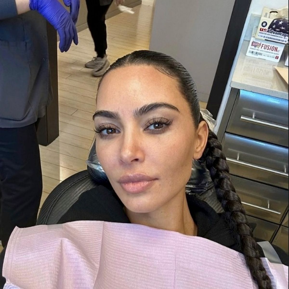 Kim Kardashian rushed to delete a photo from Instagram as fans noticed something in the picture…