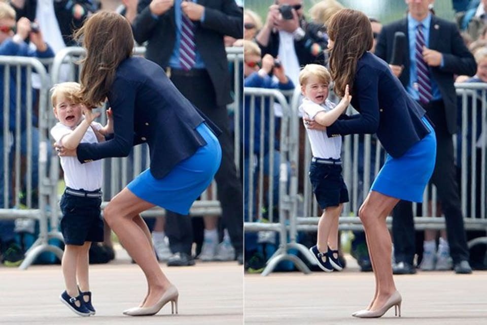 Ten instances where royal children have been seen being naughty in public