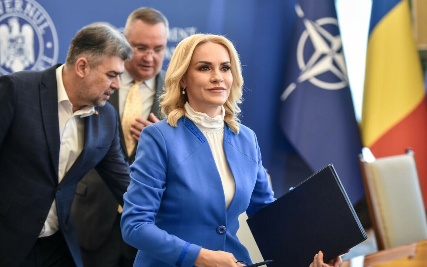 Gabriela Firea a plecat din România