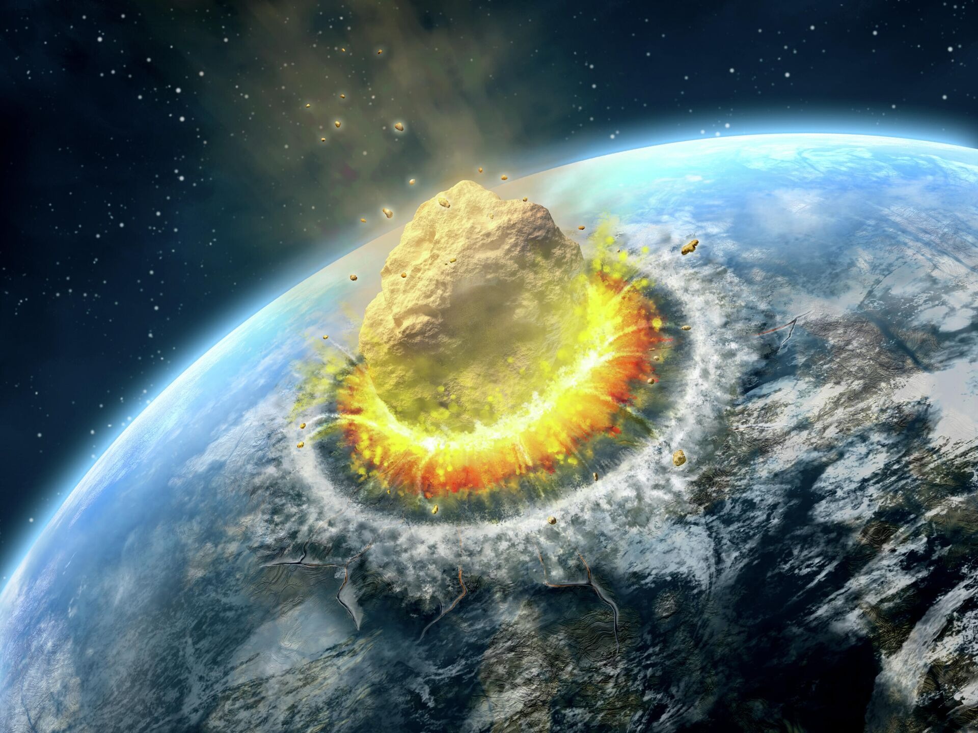 The exact date when an asteroid could hit the Earth’s surface with the force of 22 atomic bombs has been revealed