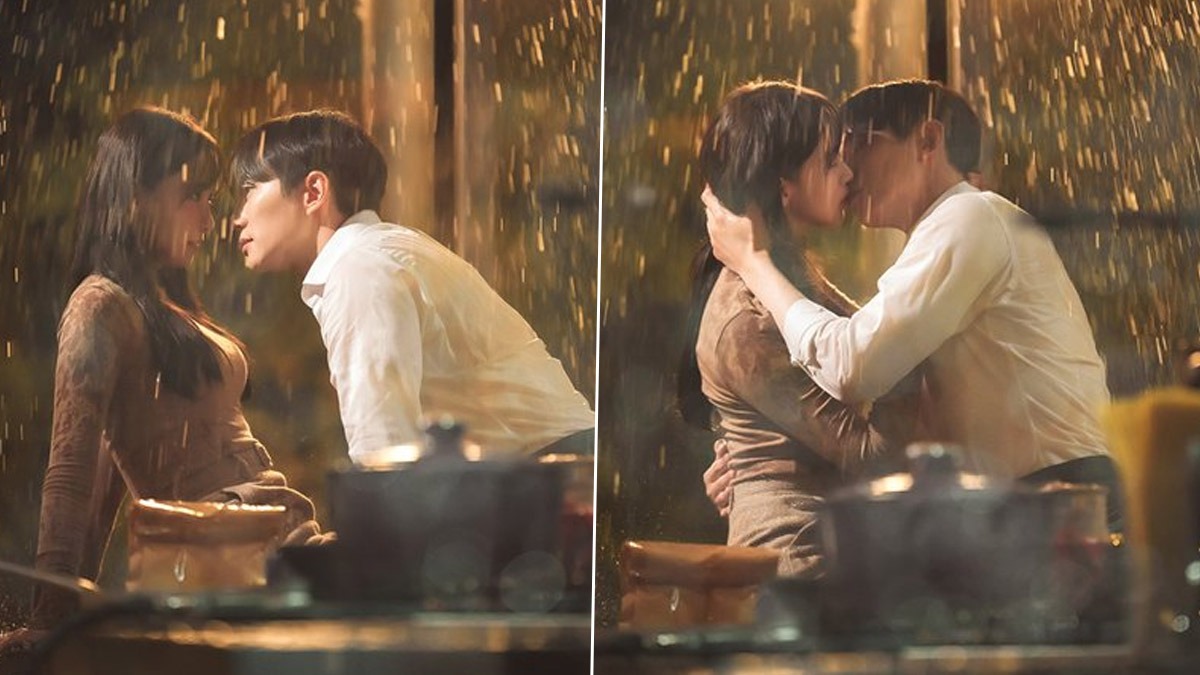 A viral shot of Junho and YoonA’s kissing scene from ‘King The Land