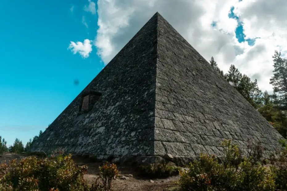 A “secret pyramid” has been erected on King Charles’ Balmoral estate