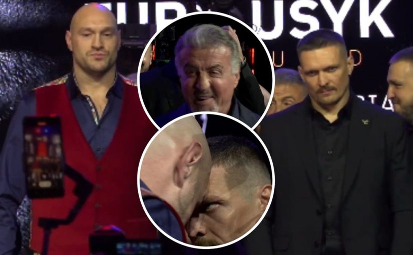 Fury wyleciał na spotkanie z Usykiem. Nawet Stallone był zaskoczony ➤ Buzzday.info