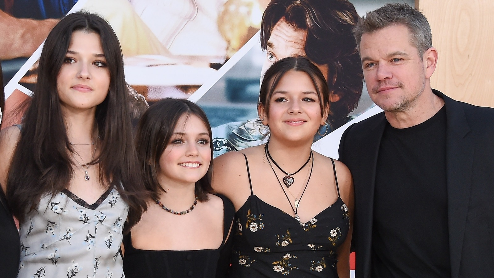 Matt Damon’s Daughters Are Absolutely Stunning