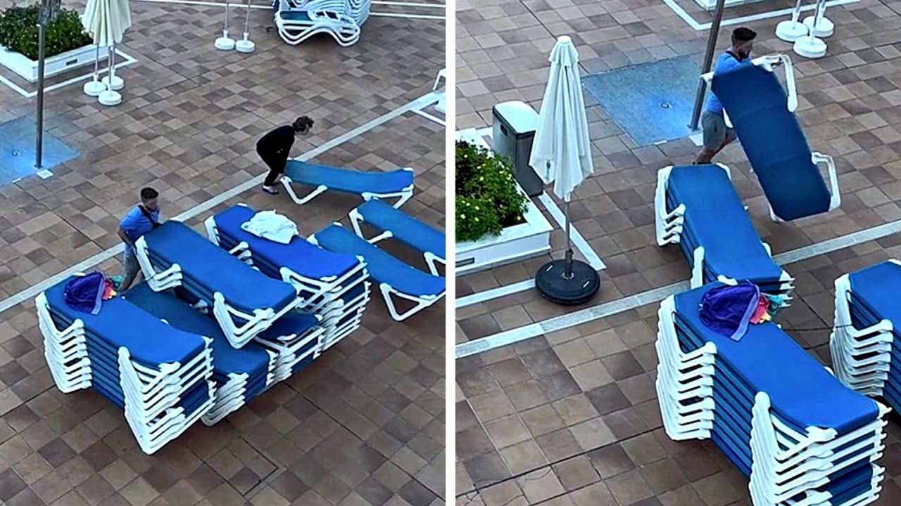 Les touristes d’un hôtel de Tenerife ont été pris dans une “guerre des chaises longues” alors qu’ils se disputaient les meilleures places près de la piscine