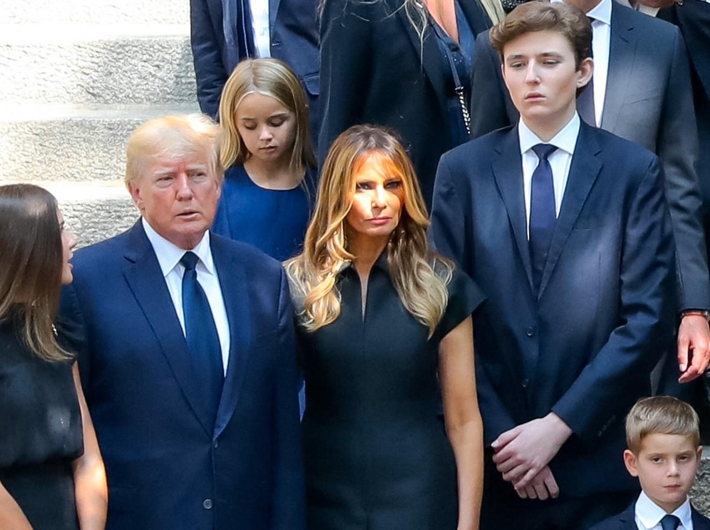 Melania Trump keeps Barron out of the public eye