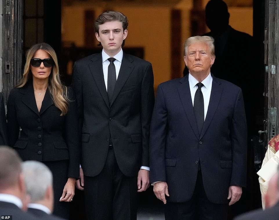 Donald Trump’s Youngest Son Barron Makes Rare Appearance With Family, Video Viral