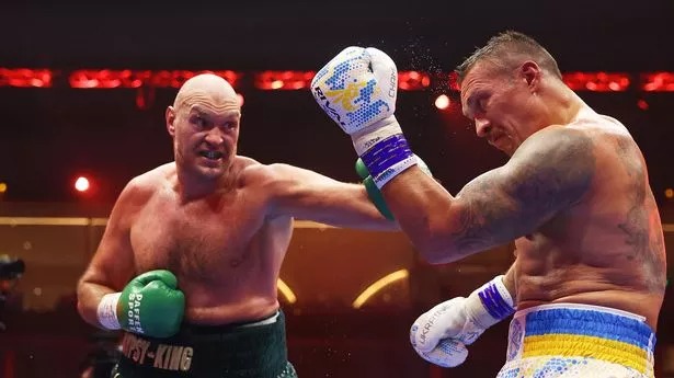 What Tyson Fury said to Oleksandr Usyk after title fight defeat revealed