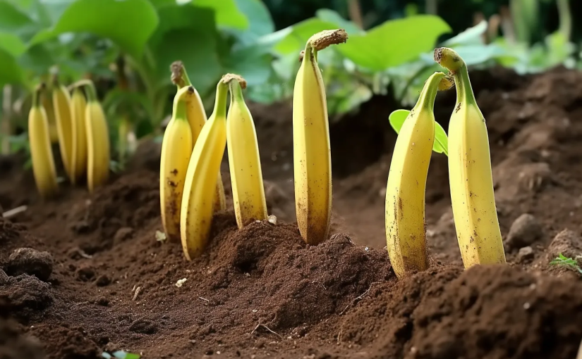 Plantez des bananes dans votre jardin et voyez ce qui se passe une semaine plus tard ➤ Buzzday.info