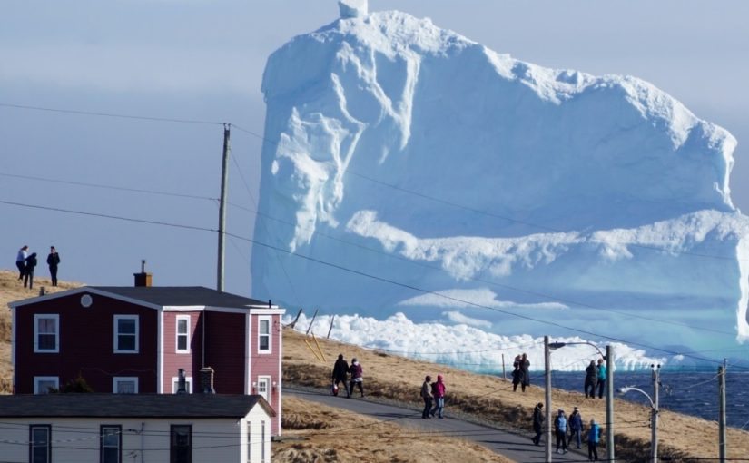 Iceberg floats close to a small village – when residents see what’s on it, they turn pale ➤ Buzzday.info