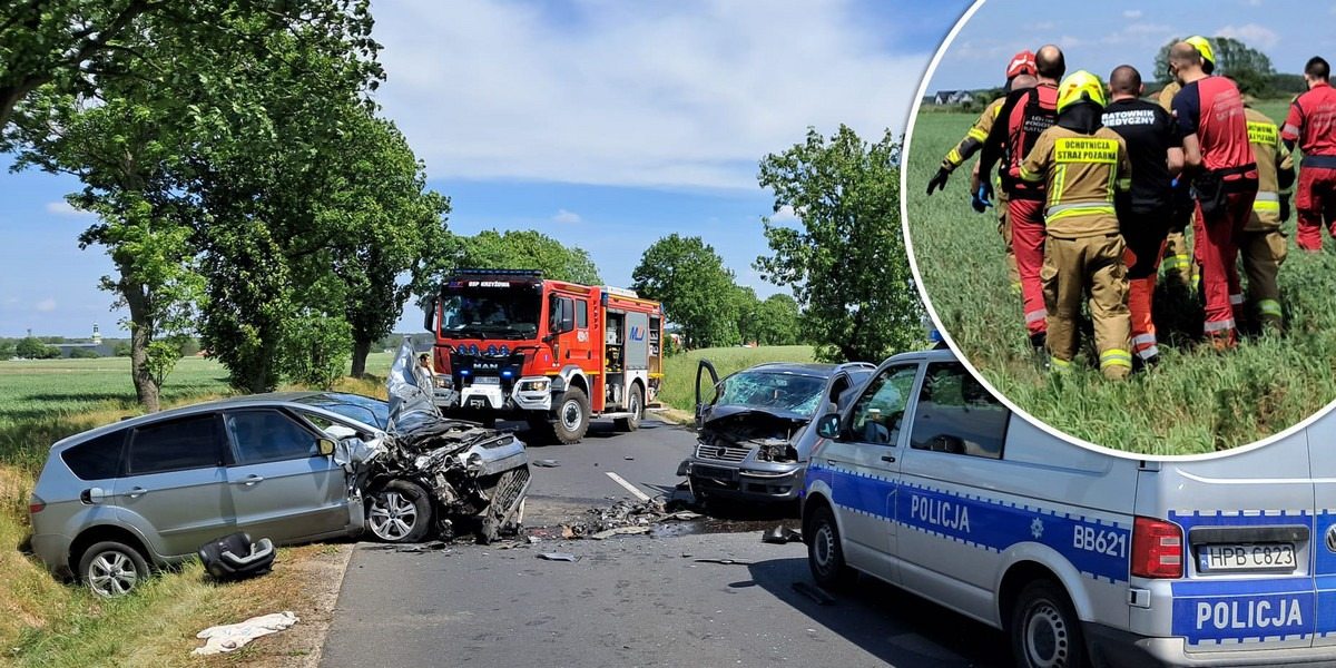 Koszmarny wypadek z udziałem reprezentacji Polski. Są osoby ranne