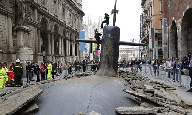 The Submarine Stunt That Shocked Milan: A Bold Publicity Move or Something More