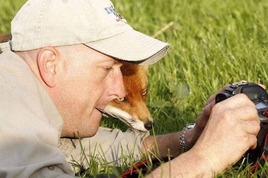 Adorably Ferocious Beast Sneaks Up On Photographer