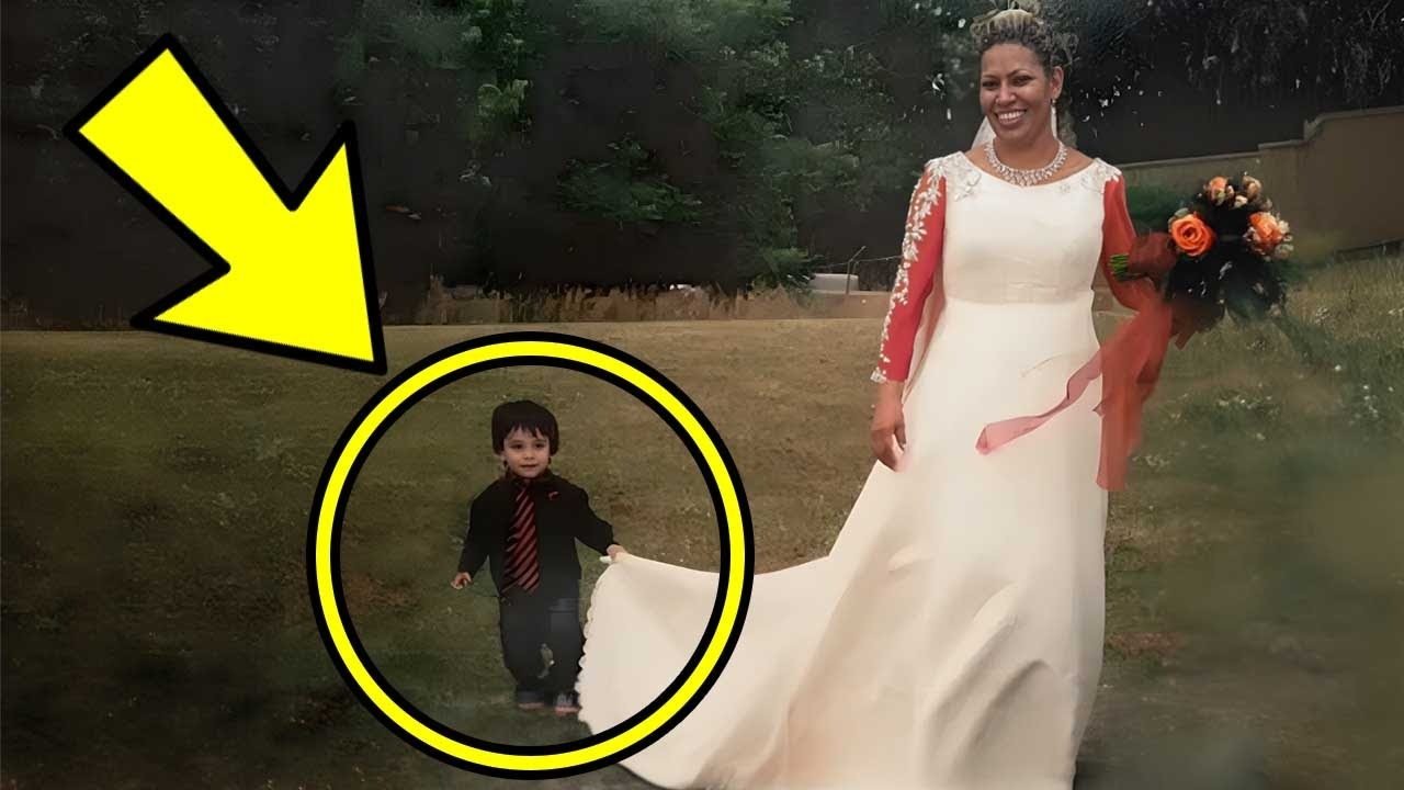 Homeless boy shows up at a wedding. Bride bursts into tears when he takes the mic and says this