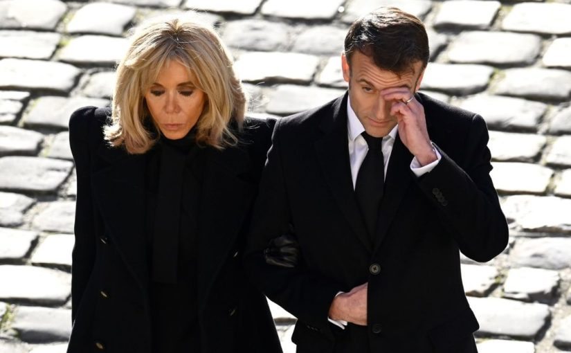 Brigitte Macron était visiblement bouleversée lors des obsèques de Françoise Hardy ➤ Buzzday.info