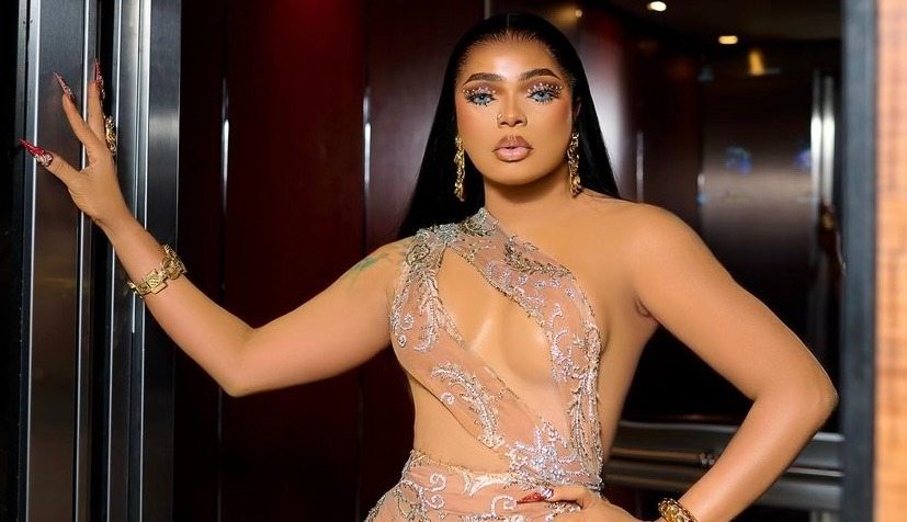 Netizens react as Bobrisky’s name appears on estate