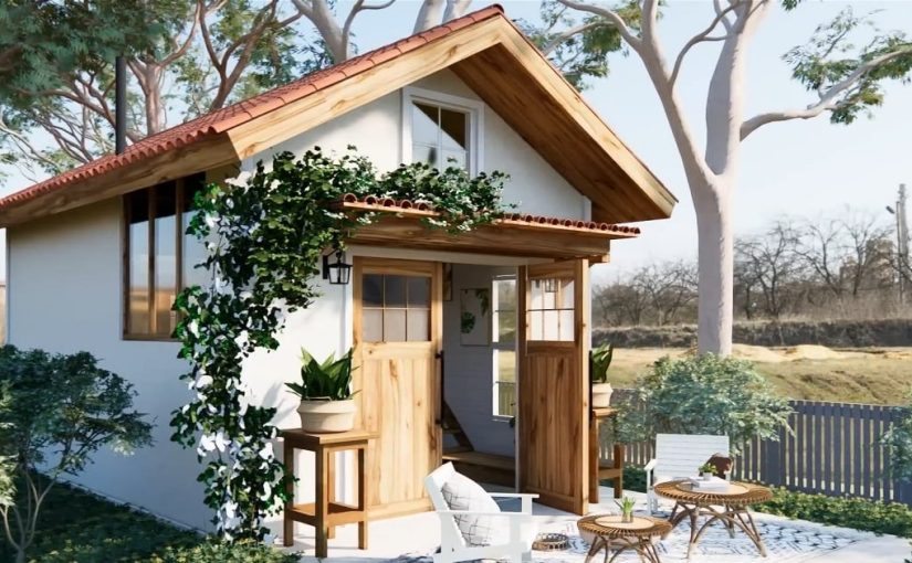 This Tiny Wood House Is Only 290 Sq. Ft., But Wait Till You See The Inside! ➤ Buzzday.info