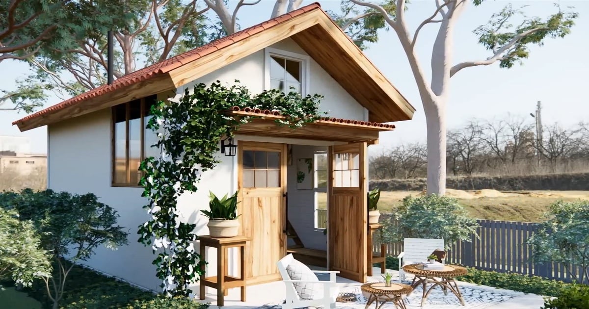 This Tiny Wood House Is Only 290 Sq. Ft., But Wait Till You See The Inside!