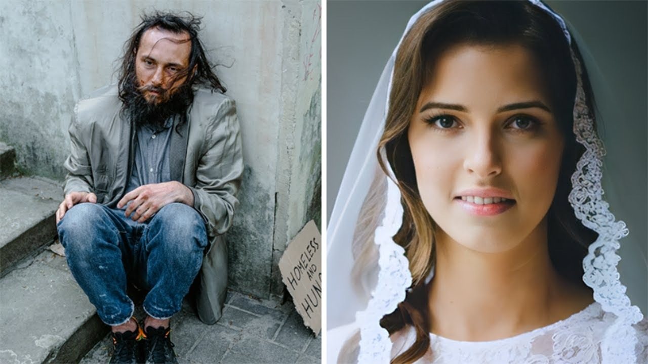 Girl (23) Marries Homeless Man – Guests At Wedding Laugh Until He Reveals His Wedding Gift