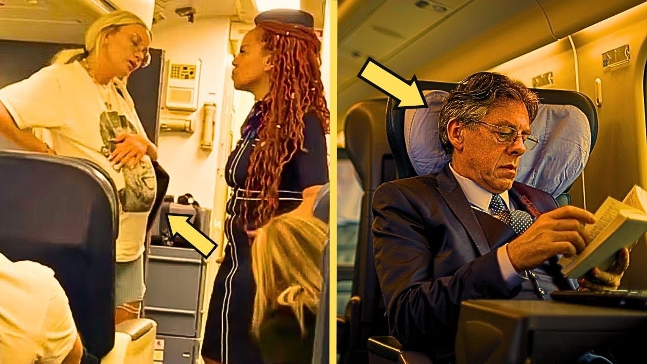 Mother Gives Up Plane Seat For Veteran, Turns Pale When She Realizes Who He Is