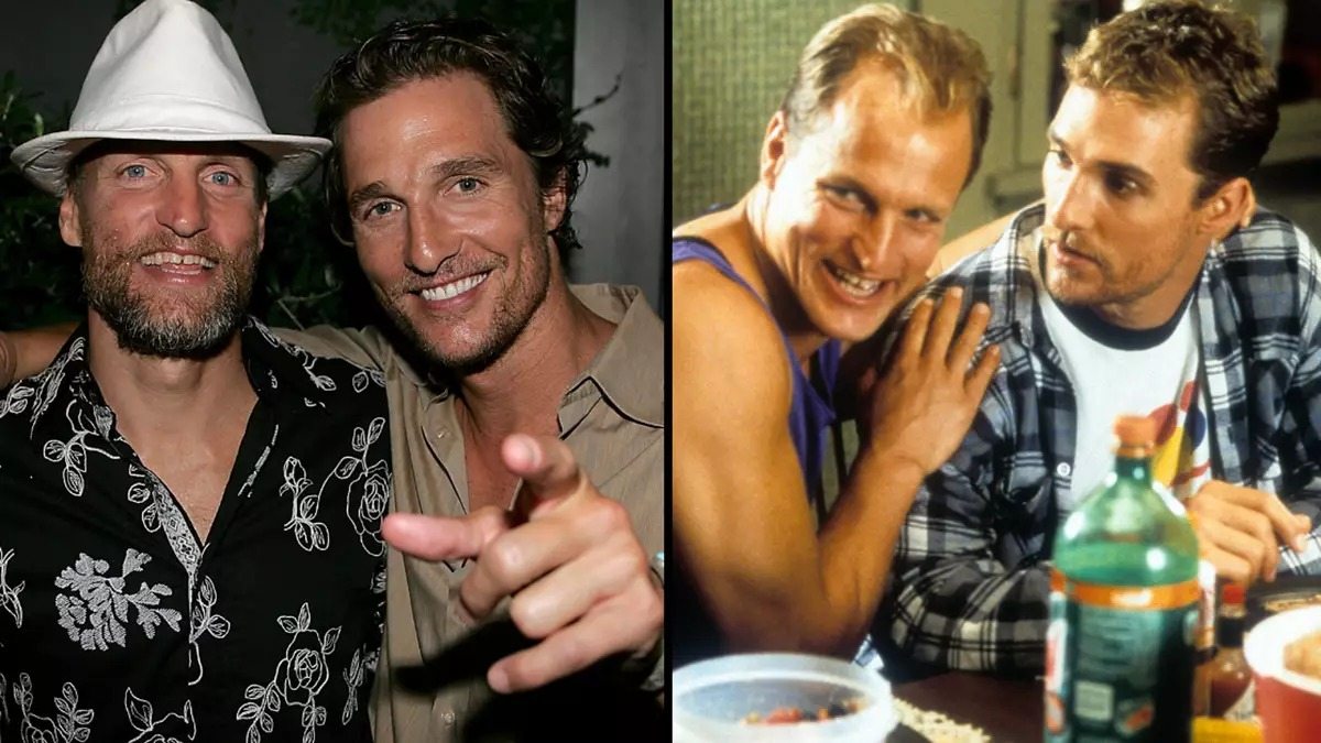 One word Matthew McConaughey’s mum said to him that made him realize Woody Harrelson could be his brother