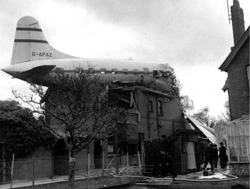 L’écrasement de l’avion sur la maison a été un événement mémorable pour tout le monde