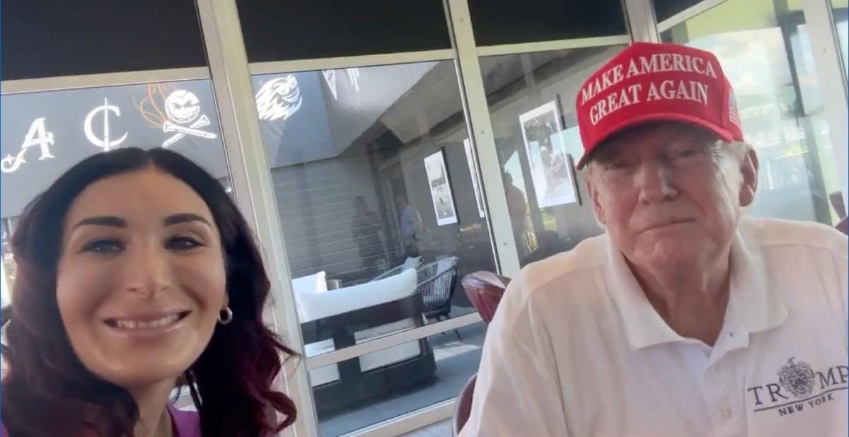 Trump defends controversial choice to keep “free-spirit” Laura Loomer by his side