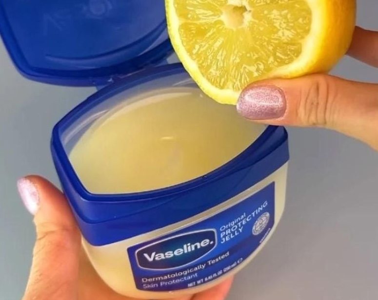 Mix Vaseline with lemon to save hundreds of dollars every year. You’ll get the same results for a fraction of the cost!