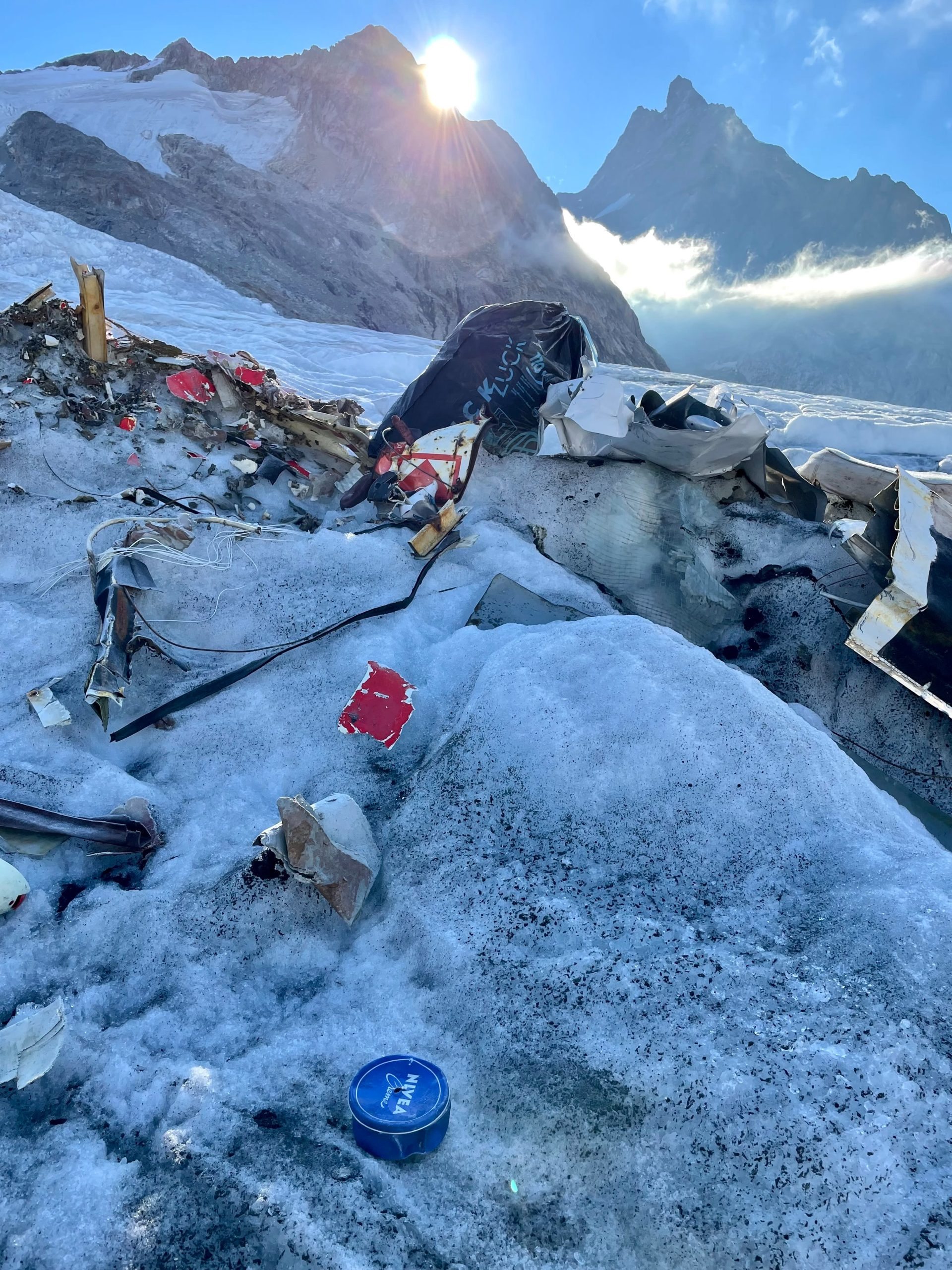 Researchers Find Long Lost Plane In Iceberg. After Seeing Movement, They Turn Pale