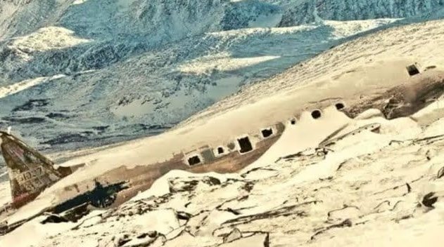 Researchers Find Long Lost Plane In Iceberg. After Seeing Movement, They Turn Pale