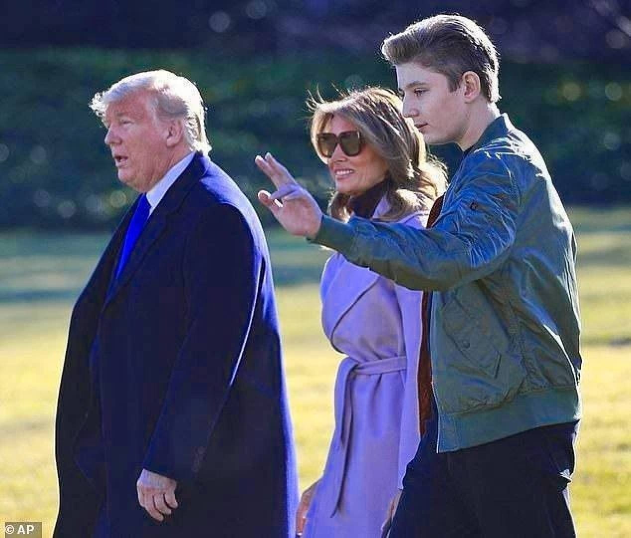 La petite amie de Barron Trump dit qu’il est le meilleur gars