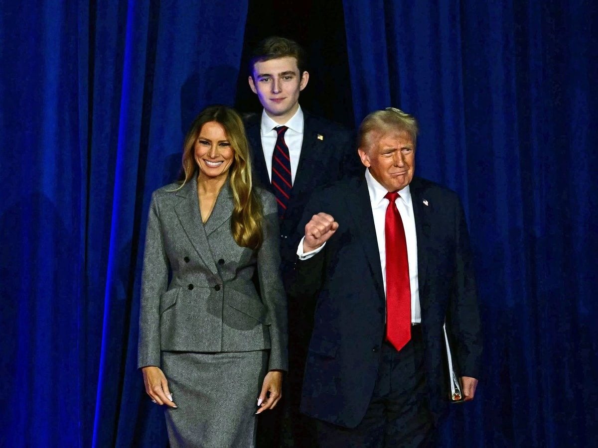 Barron’s Stunning Height Transformation Steals Trump’s Election Spotlight