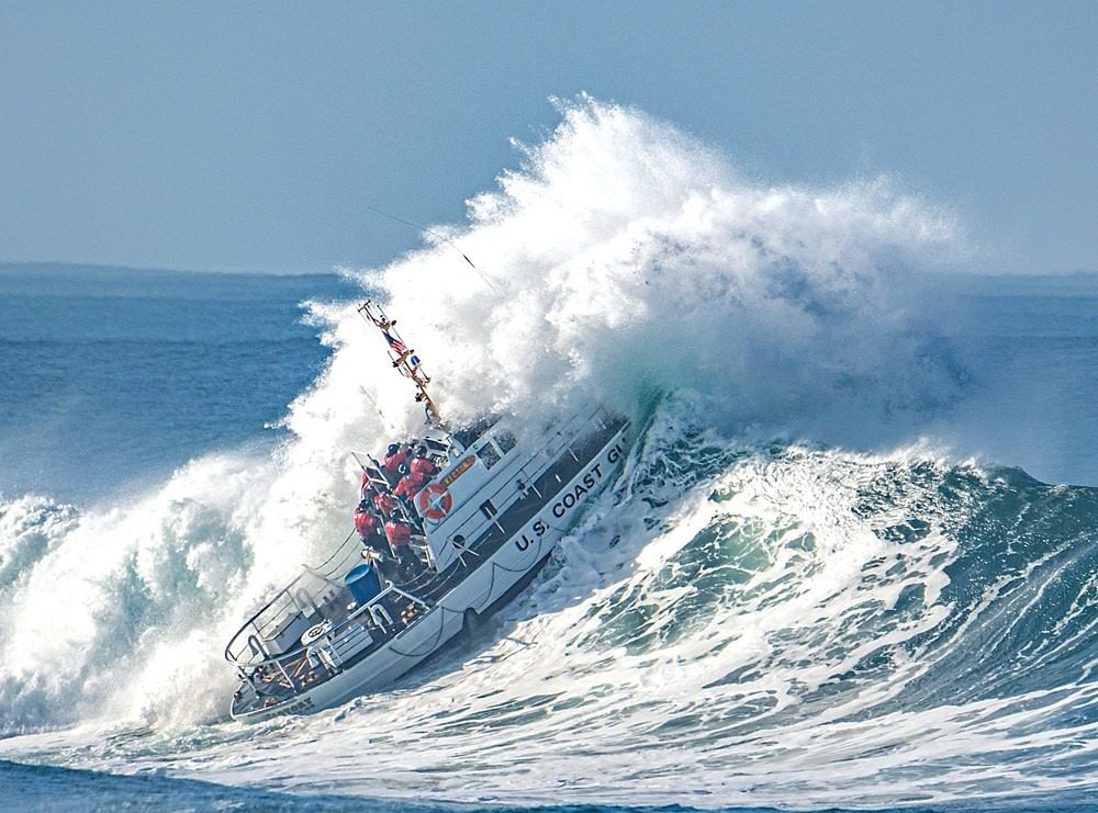 The Coast Guard stopped a strange blue boat. What was inside shocked them