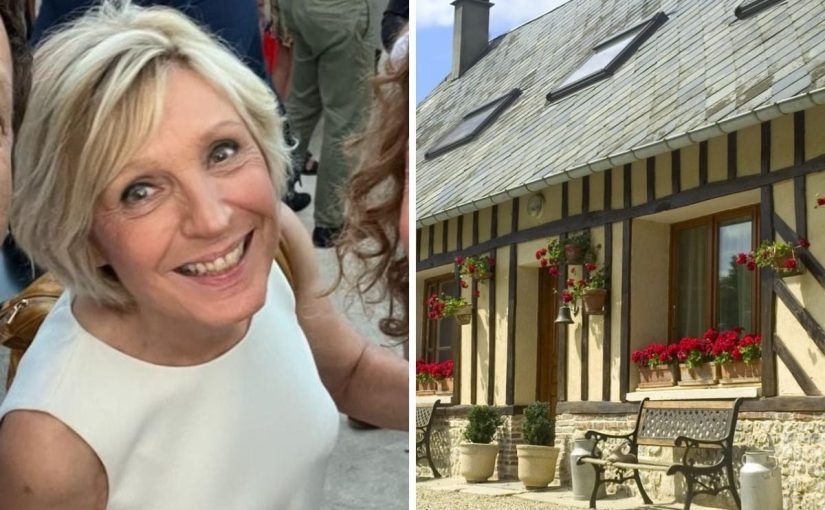 Evelyne Dhéliat : sa maison en Normandie ➤ Buzzday.info