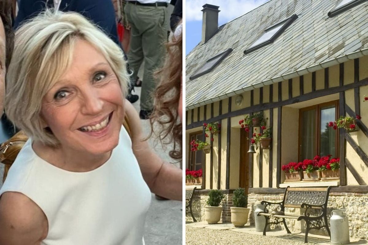 Evelyne Dhéliat : sa maison en Normandie ➤ Buzzday.info