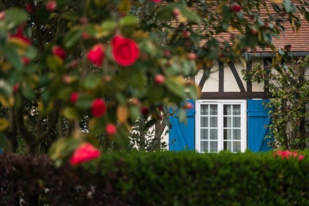 Evelyne Dhéliat : sa maison en Normandie