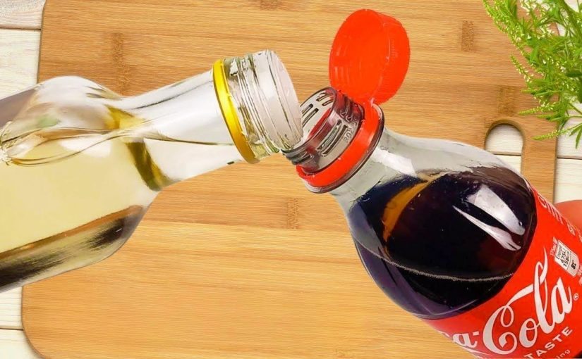 Mix white vinegar with cola ➤ Buzzday.info