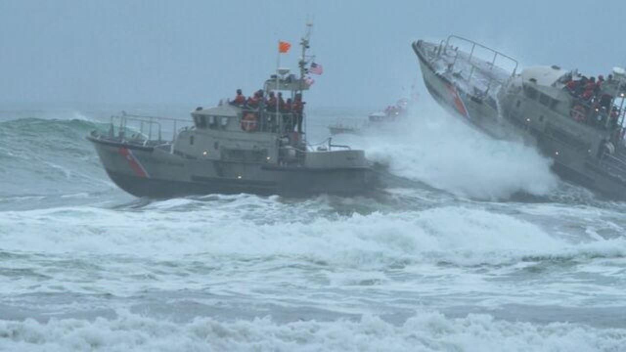 The Coast Guard stopped a strange blue boat. What was inside shocked them