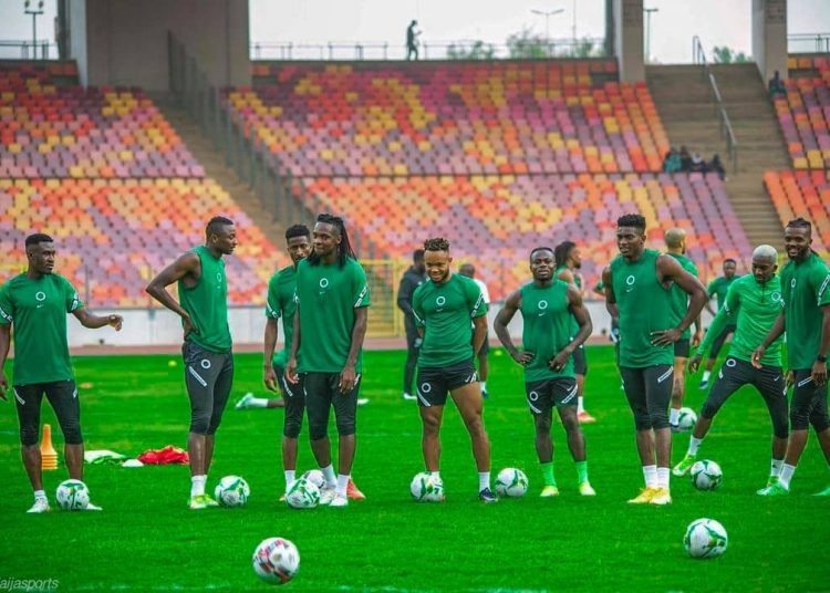 Five Things We Noticed During Super Eagles Training Session ➤ Buzzday.info