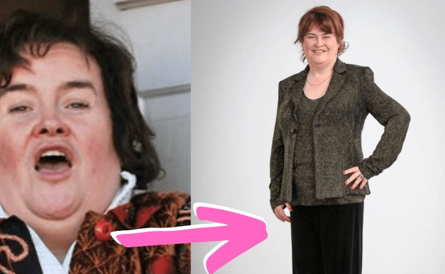 Susan Boyle Is Now Thinner and Looks Beautiful!